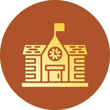 School Creative Icons Desig