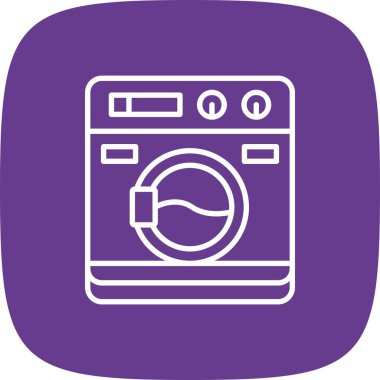 Washing Machine Creative Icons Desig