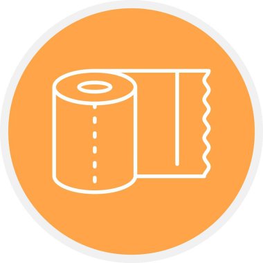 Tissue Roll Creative Icons Desig