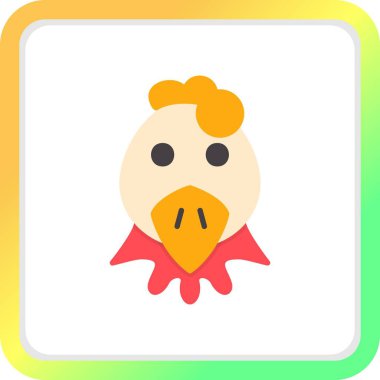Chicken Creative Icons Desig