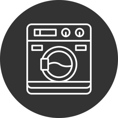 Washing Machine Creative Icons Desig