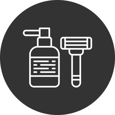 Shaving Creative Icons Desig