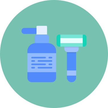 Shaving Creative Icons Desig