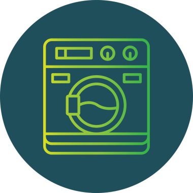 Washing Machine Creative Icons Desig