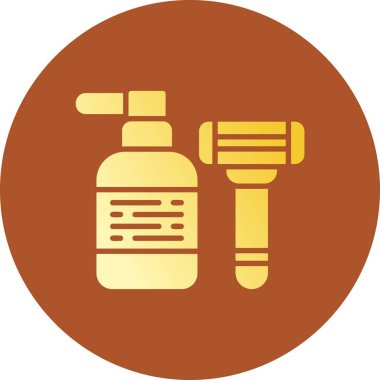 Shaving Creative Icons Desig