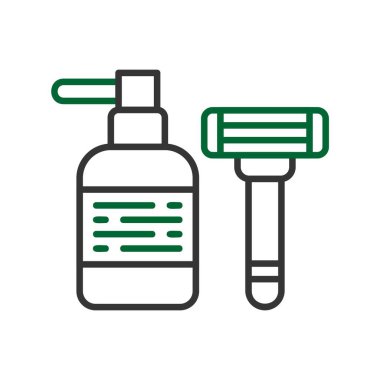 Shaving Creative Icons Desig