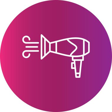 Hair Dryer Creative Icons Desig