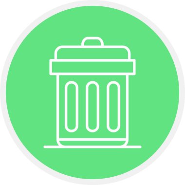 Trash Bin Creative Icons Desig
