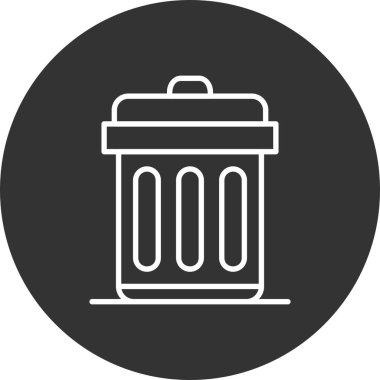 Trash Bin Creative Icons Desig