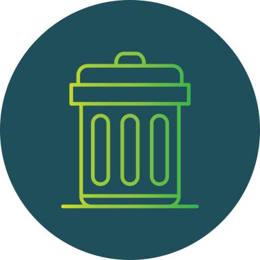 Trash Bin Creative Icons Desig
