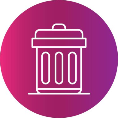 Trash Bin Creative Icons Desig