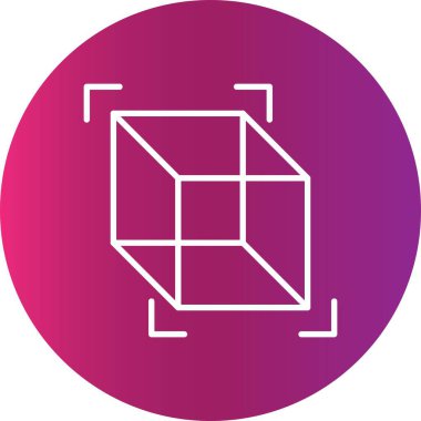 3d Cube Creative Icons Desig