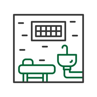 Prison Cell Creative Icons Desig