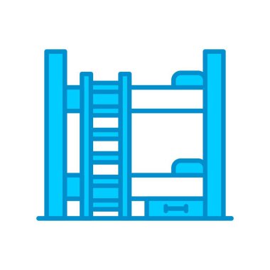 Bunk Bed Creative Icons Desig