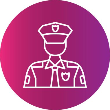 Policeman Creative Icons Desig