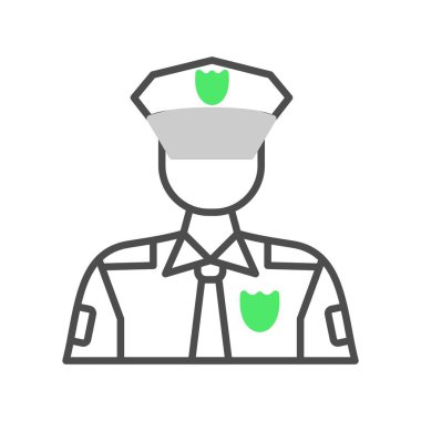 Policeman Creative Icons Desig