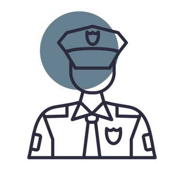Policeman Creative Icons Desig