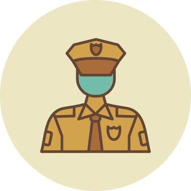 Policeman Creative Icons Desig