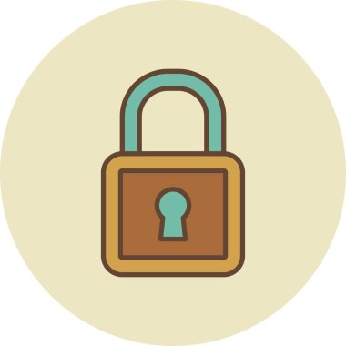 Padlock Creative Icons Desig
