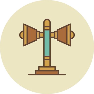 Sözcü Yaratıcı Simgeler Desig