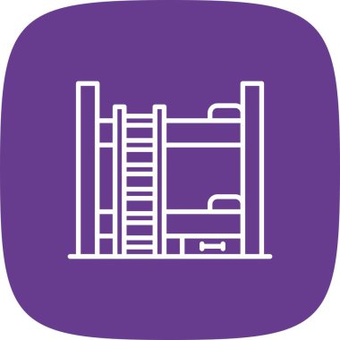 Bunk Bed Creative Icons Desig