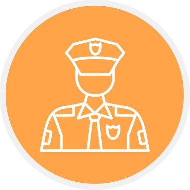 Policeman Creative Icons Desig
