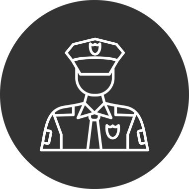 Policeman Creative Icons Desig