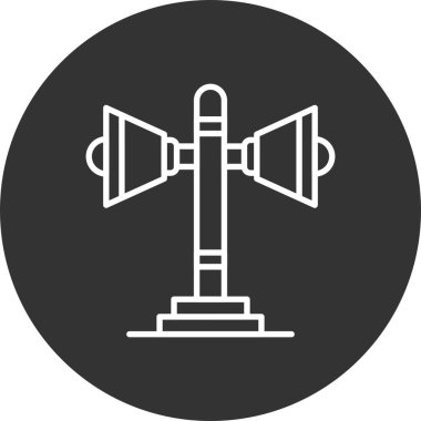 Sözcü Yaratıcı Simgeler Desig