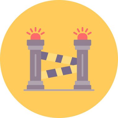  Police Line Creative Icons Desig