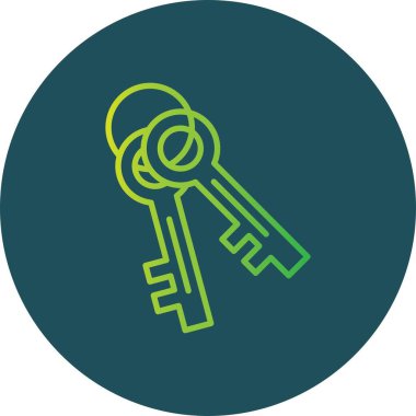 Key Creative Icons Desig