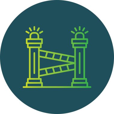  Police Line Creative Icons Desig