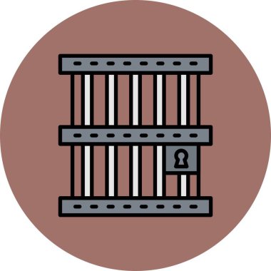  jail Creative Icons Desig