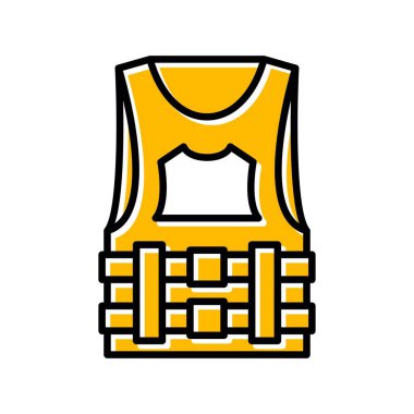 Bulletproof Vest Creative Icons Desig