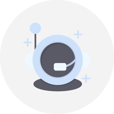  Astronaut Helmet Creative Icons Desig
