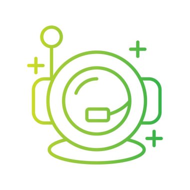  Astronaut Helmet Creative Icons Desig