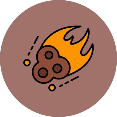 Meteorite Creative Icons Desig