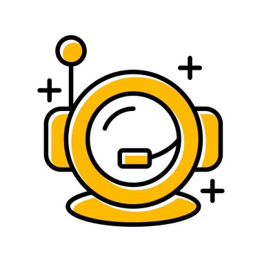  Astronaut Helmet Creative Icons Desig