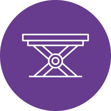 Folding Table Creative Icons Desig
