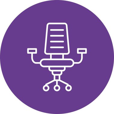 Desk Chair Creative Icons Desig