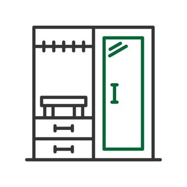 Wardrobe Creative Icons Desig