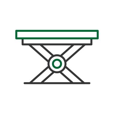 Folding Table Creative Icons Desig