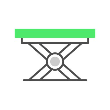 Folding Table Creative Icons Desig