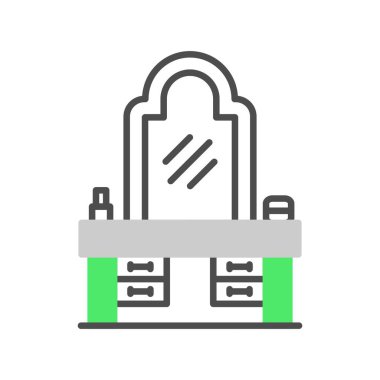 Dressing Table Creative Icons Desig