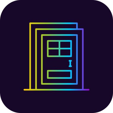  Door Creative Icons Desig