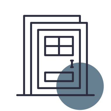  Door Creative Icons Desig