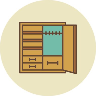 Closet Creative Icons Desig