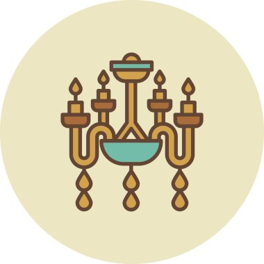 Chandelier Creative Icons Desig