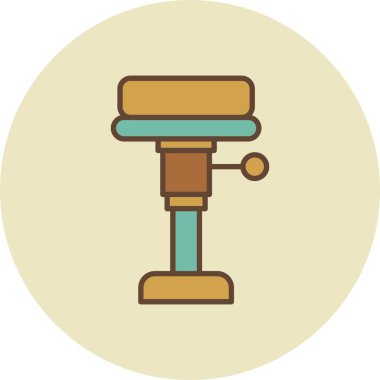 Bar Stool Creative Icons Desig