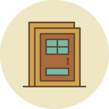  Door Creative Icons Desig