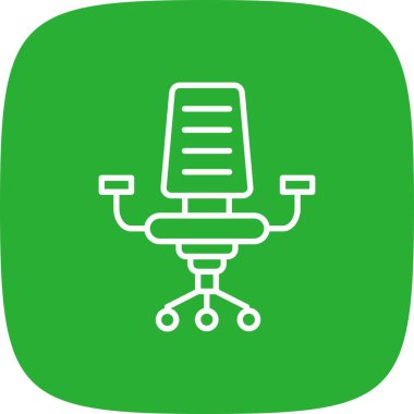 Desk Chair Creative Icons Desig